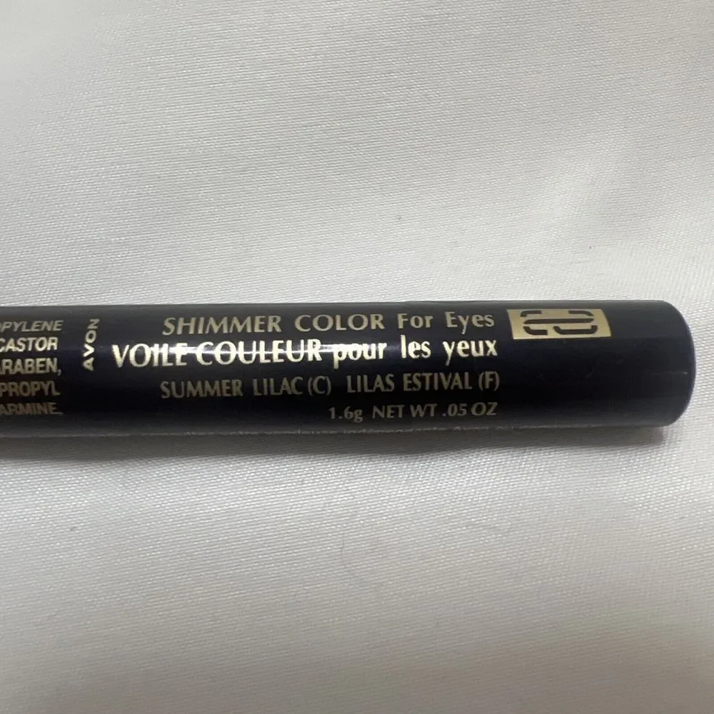 AVON SHIMMER‎ COLOR FOR EYES IN SUMMER LILAC NEW Discontinued